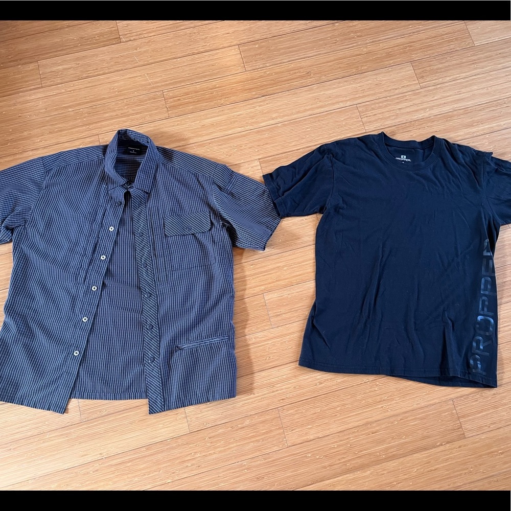Men’s Propper Button Down and T-Shirt BUNDLE